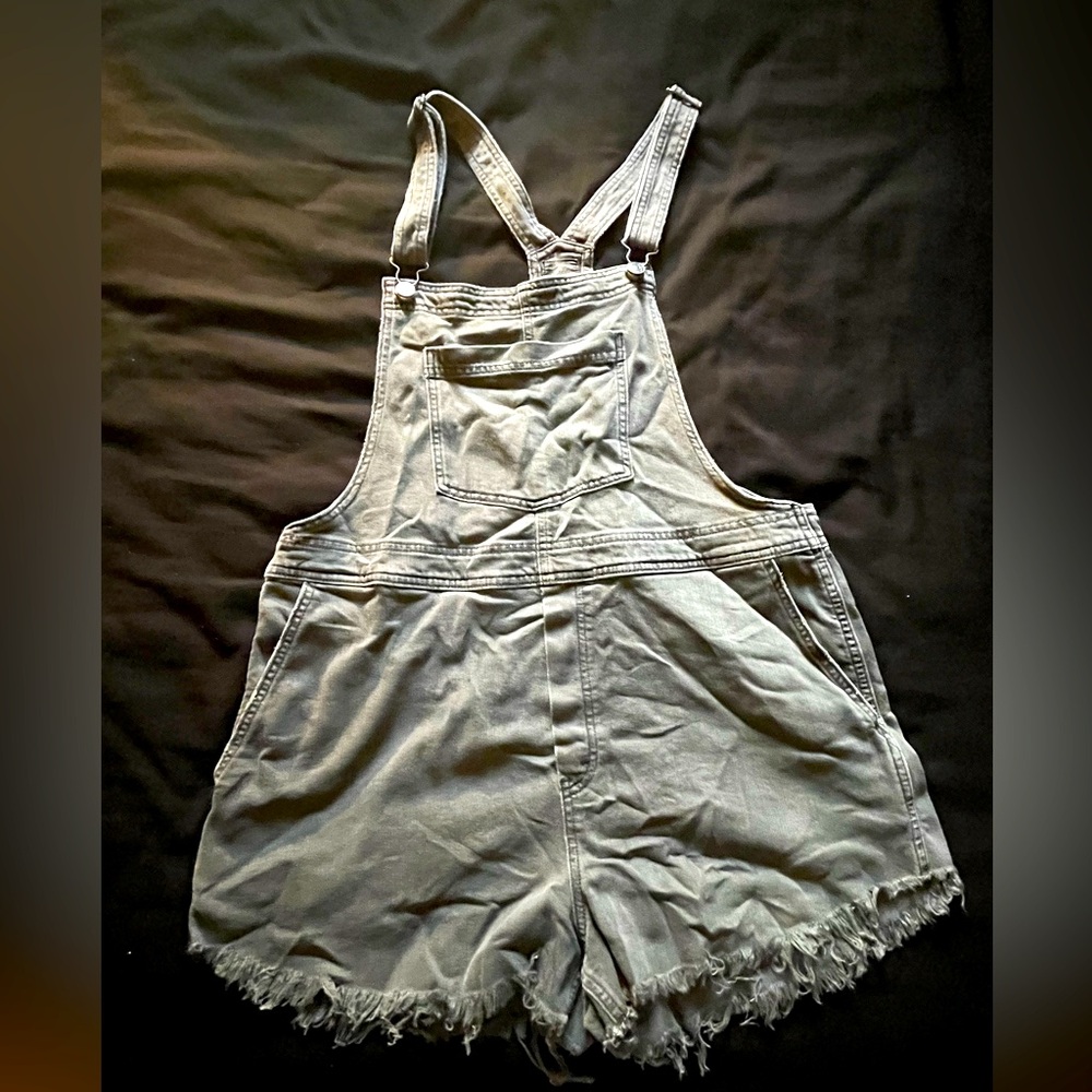 AERIE overall bib shorts : size large